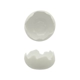 thumbnail of Huevera Genesys Evo blanca, Ø 14,2 cm, H 8, Porcelana blanca con relieve Fenixe