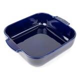 thumbnail of Peugeot quadratische Auflaufform Appolia Ofenform Keramik Blau 28 cm 60190