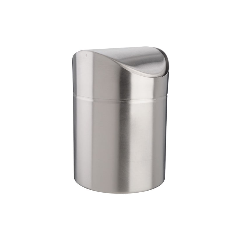 Eva poubelle de table en acier inox 12 cm