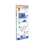 thumbnail of SimonRack Werkbank für Werkstatt, 1210x610 mm, Lochwand, Tragfähigkeit 600 kg, Grau - BT-2