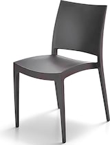 thumbnail of Schwarze anthrazitfarbene „Bob“-Stühle für Terrasse, Bar im Innen- und Außenbereich, Restaurant und Cafeteria.