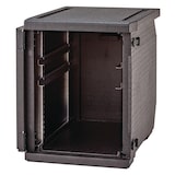 thumbnail of Cambro Cam GoBox® Frontlader 40c60cm schwarz inklusive 2er Set Edelstahlschienen, 1 Stück im Karton - EPP4060FADJR110