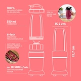 thumbnail of 'GOURMETmaxx Nutrition Mixer Pro 1.000 mit Zubehörset M - Shakes, Smoothies & Co.