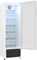 thumbnail of Exquisit Glastürkühlschrank GKS260-GT-431D weiß | 280 l Nutzinhalt | No Frost | Umluftventilator | manuelle Temperaturregelung