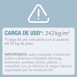 thumbnail of Piscina desmontable hexagonal 700 L c/toldo desmontable Canopy Metal Frame INTEX