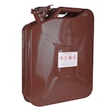 thumbnail of Kraftstoffkanister Benzinkanister Metall Dieselkanister Reservekanister braun 20L : 20 Liter : Braun