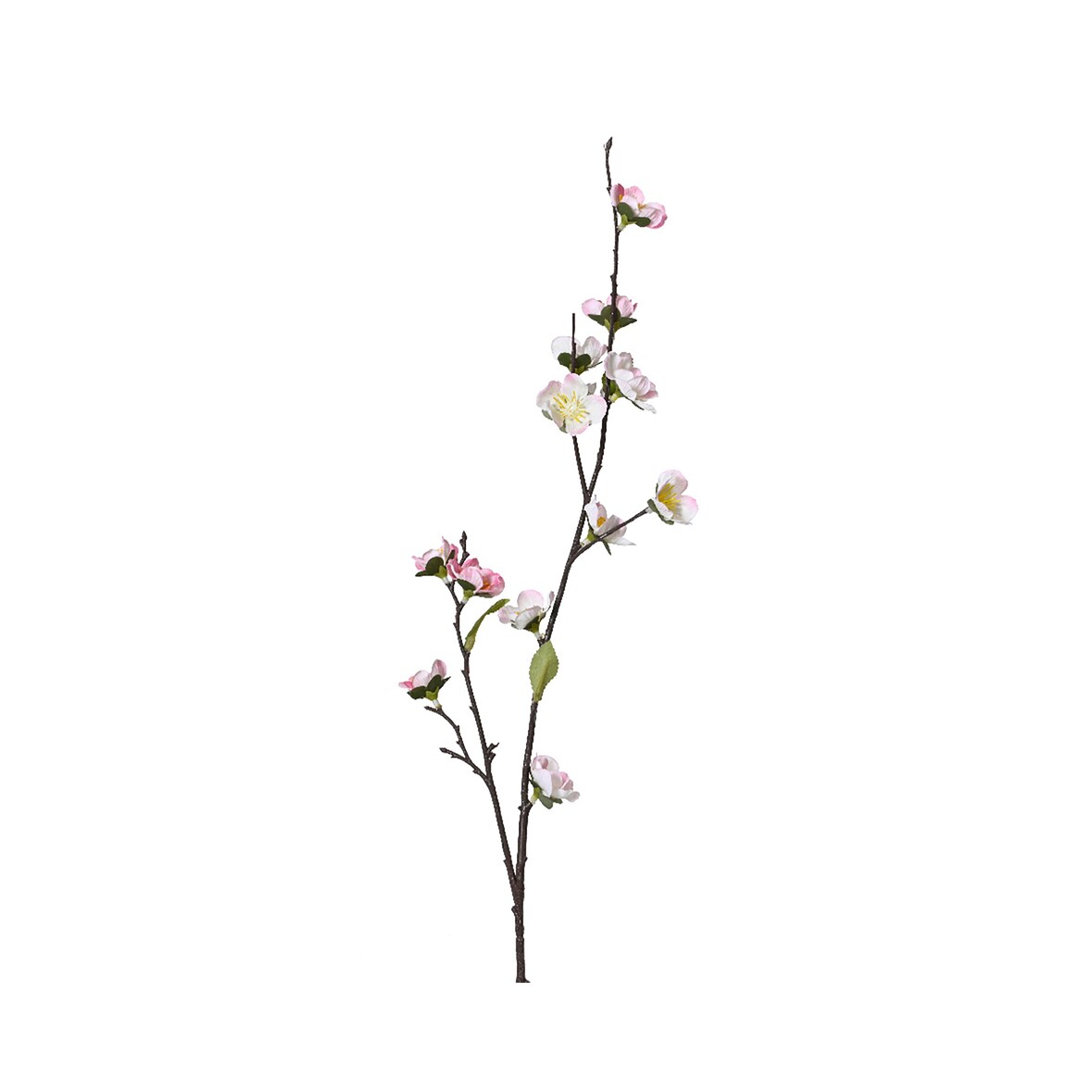 Künstlicher Kirschblütenzweig 70cm Kunstzweig Kirschzweige Kirschblüten Zweig Kunstblumen Dekozweige Hochzeitsdeko Frühlingsdeko Osterdeko Zartrosa