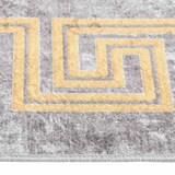 thumbnail of vidaXL Teppich Waschbar Grau 160x230 cm Rutschfest
