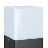 thumbnail of Luz de baliza DAVID Preto, branco Alumínio, plástico E27 até 15W IP44 | LE109474