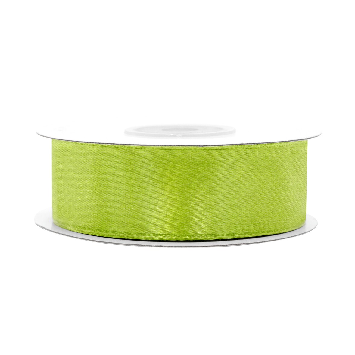 25mm Satinband 25m Schleifenband Geschenkband Stoffband Bänder Hellgrün Maigrün