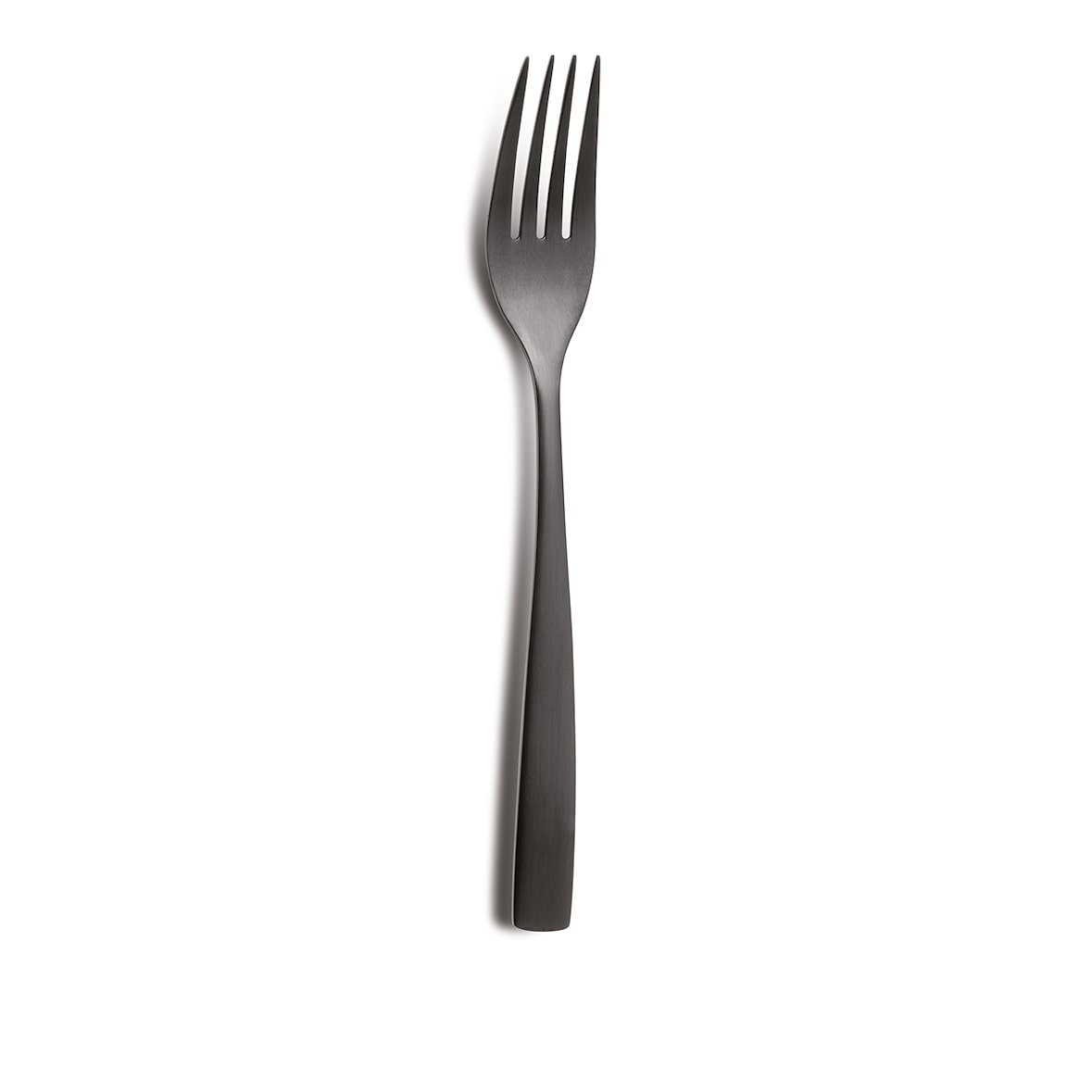 COMAS Tenedor Mesa Bcn Negro de acero inoxidable x 12 unidades  modelo BCN NEGRO
