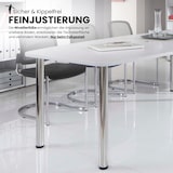 thumbnail of bümö Konferenztisch groß KT40 in Asteiche Säule in Silber