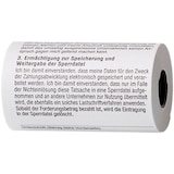 thumbnail of Thermorolle 57 x 40 x 12mm /18m weiß mit SEPA-Lastschrift VE=50 Stück