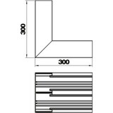 thumbnail of OBO Bettermann Inneneck GA-DI90210RW 6279640