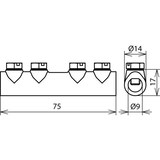 thumbnail of DEHN 385203 VM 8 SKM6X10 ZG Verbindungsmuffe 1 St.