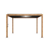 thumbnail of Lamellenpergola DELUXE 3x4m Holzoptik