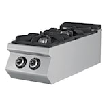 thumbnail of Cocina de gas de sobremesa 2 fuegos 2 x 7,15 kw 400x730x300mm