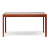 thumbnail of Mesa Comedor Madera y Cristal 145x90x75cm acabado color cerezo