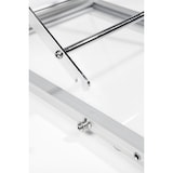 thumbnail of Showdown Prospektaufsteller Zick-Zack - Acryl Silber