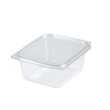 thumbnail of Barquette fraîcheur 250 cc en plastique PET avec couvercle à charnière par 100