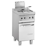 thumbnail of Friteuse | SERIE 700 | Gas | 7+7L | 100°C/190°C | 11kW | Piëzo Ontsteking | Aftapkranen | 400x700x850(h)mm