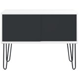 thumbnail of Bisley MultiRange Sideboard in Weiß-Anthrazit - Büroschrank mit Schiebetüren 100cm breit, Retro-Design Kommode aus Holz & Metall, Schrank für Ordner,