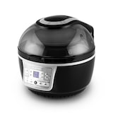 thumbnail of VitAir Turbo Heißluftfritteuse grau-schwarz 1400W Grillen Backen 9l Schwarz