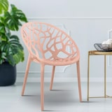 thumbnail of 4er Set stapelbare tuinstoelen Hope roze