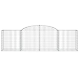 thumbnail of vidaXL Gabionen mit Hochbogen 4 Stk. 300x50x80/100 cm Verzinktes Eisen