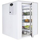 thumbnail of Gastro Kühlzelle mit Aggregat & Regal begehbares Kühlhaus 5,9m³ 1800x2100x2010mm