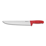 thumbnail of Couteau de boucher 30cm manche rouge marque Fischer