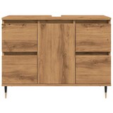 thumbnail of vidaXL Badschrank Artisan-Eiche 80x33x60 cm Holzwerkstoff