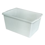 thumbnail of Kunststoffwanne 60 Liter, LxBxH 650 x 435 x 350 mm, weiß, lebensmittelecht