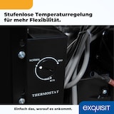 thumbnail of Exquisit Mini Gefrierschrank GB05-040E schwarz | 33 l Nutzinhalt | 4*-Gefrieren | Temperaturregelung