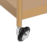 thumbnail of physa - Cosmeticawagen - 3 planken - tot 30 kg - goudkleurig - roestvrij staal