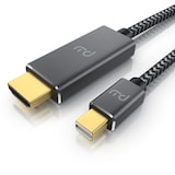 thumbnail of Primewire 4k Mini Displayport 1.4 zu Hdmi 2.0 Kabel - Mini DP Adapter - 4k@60Hz - Thunderbolt 1-2 - Audio und Video - für MacBook, Surface Pro, Lenovo