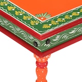 thumbnail of vidaXL Salontafel handbeschilderd massief mangohout oranje
