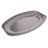 thumbnail of Alu-Platten, Servierplatten, oval, klein, 100 Stk, 35,1 x 24,3 cm