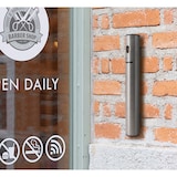 thumbnail of Securit® Wandaschenbecher - Chrom - Montageset inklusive - 40,5x6cm