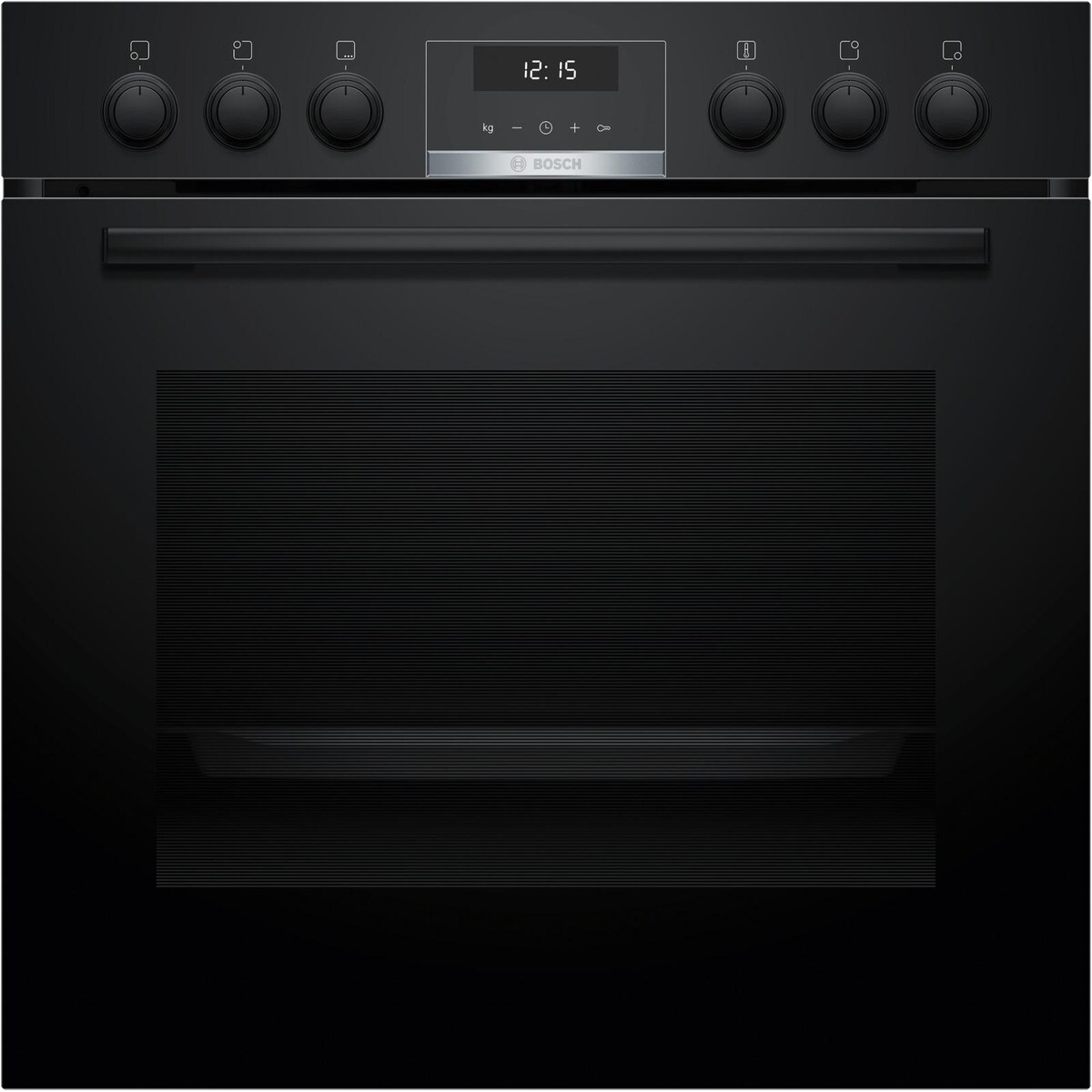 Bosch HND615LS62, Einbau-Herd-Set, HEG517BB4 + NIF645CB5E, Einbau-Herd, Induktionskochfeld
