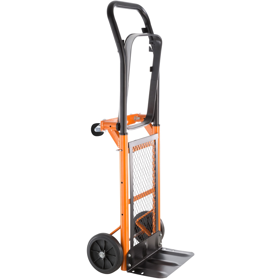 tectake Carretilla de mano universal de acero  Naranja