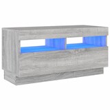 thumbnail of vidaXL TV-Schrank mit LED-Leuchten Grau Sonoma 80x35x40 cm