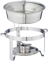 thumbnail of METRO Professional Chafing dish, acciaio inox/vetro, 5L, rotondo, con coperchio in vetro