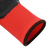 thumbnail of vidaXL Werkhandschoenen 24 pcs Rood en Zwart 8 / m Latexcoating