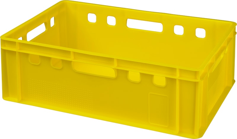 20 x Eurofleischkiste E2 stapelbar Lagerkiste Metzgerkiste Kiste Box Behälter