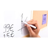 thumbnail of ALLboards Tableau COMBI en liège et blanc magnétique – 60×40 cm – cadre en bois + ACCESSOIRES