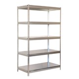 thumbnail of SimonRack Industrieel rek, 2000x1200x600 mm, 300 kg buigpunt, 5 metalen legborden, garagerek, Galvaniseerd- Bricoforte