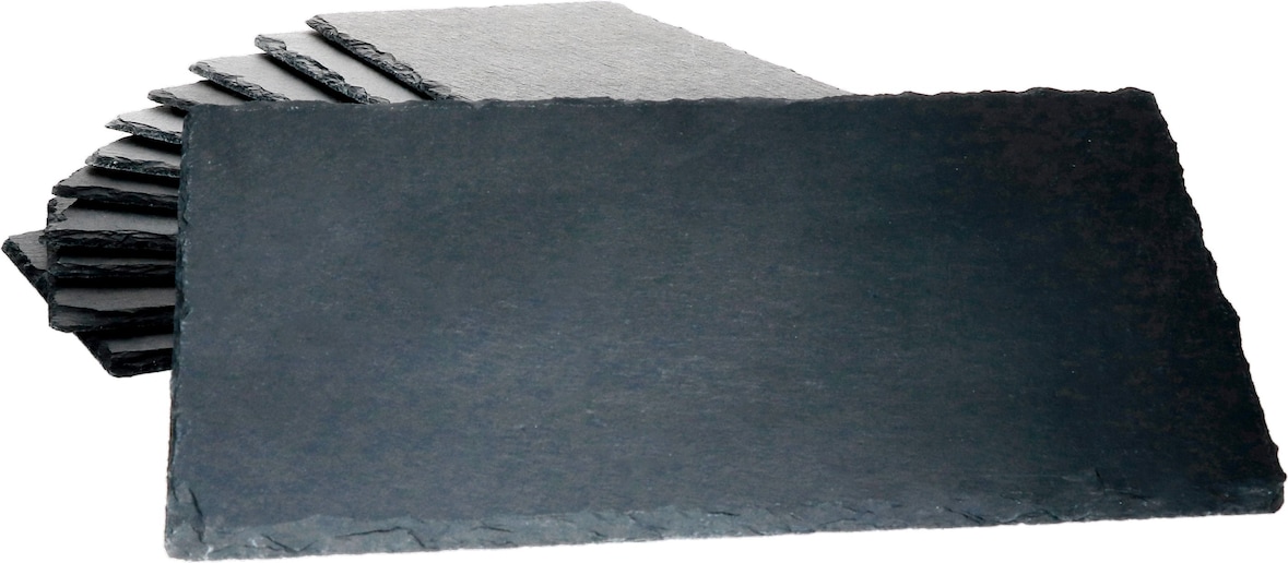 12er Set Schieferplatte 17x34 cm - 23464646