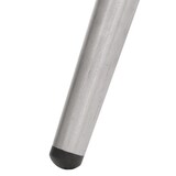 thumbnail of 2er-Set Esszimmerstuhl HWC-G55, Stuhl mit Armlehne, Edelstahl gebürstet Stoff/Textil Chenille Öko-Tex ~ blau-grün