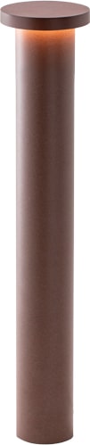 Tiberio Poller LED 10W 4000K IP65 Corten - Gartenpoller 45cm - Rossini Group